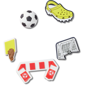 Crocs Jibbitz Soccer Team 5pk