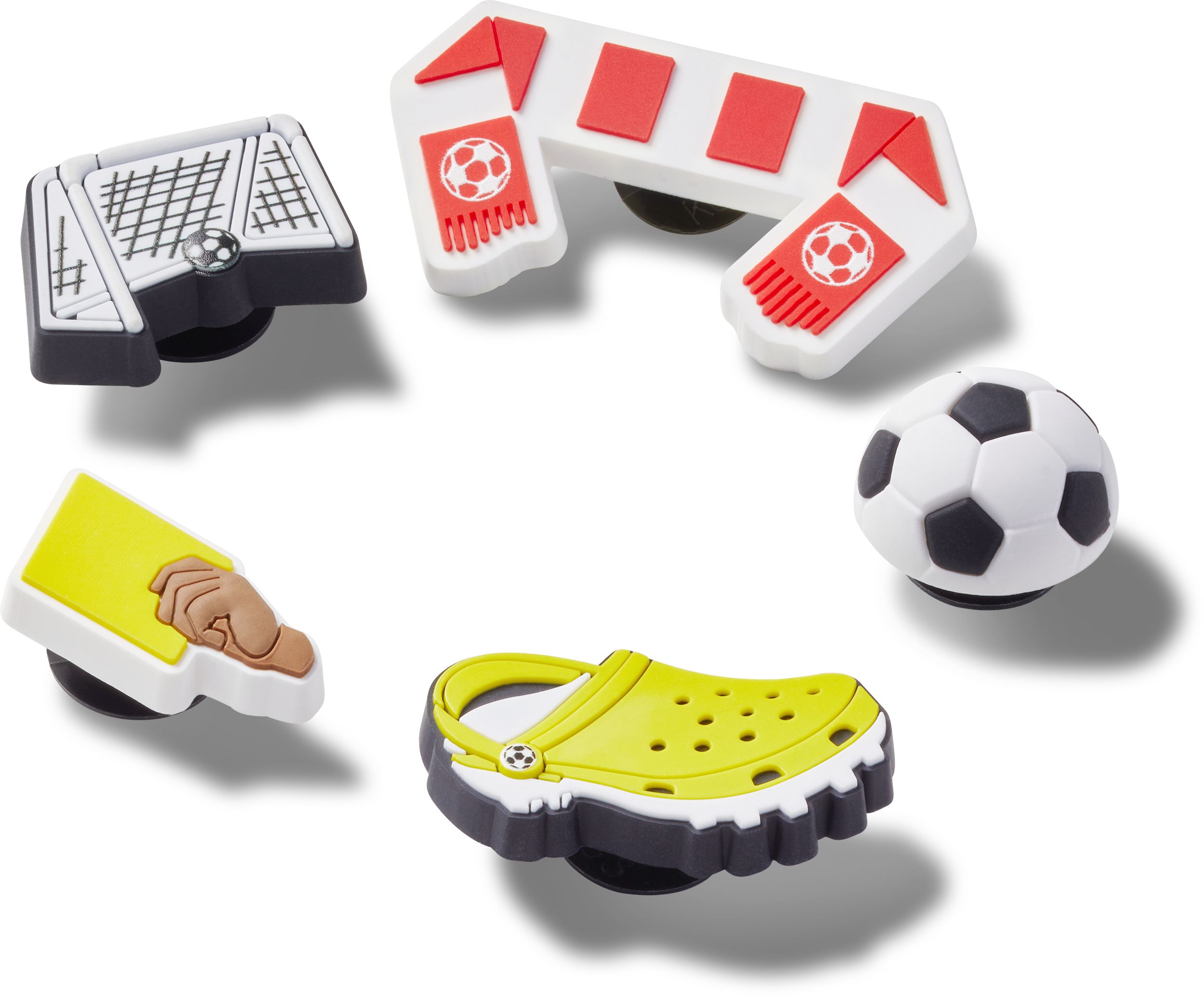 Crocs Jibbitz Soccer Team 5pk