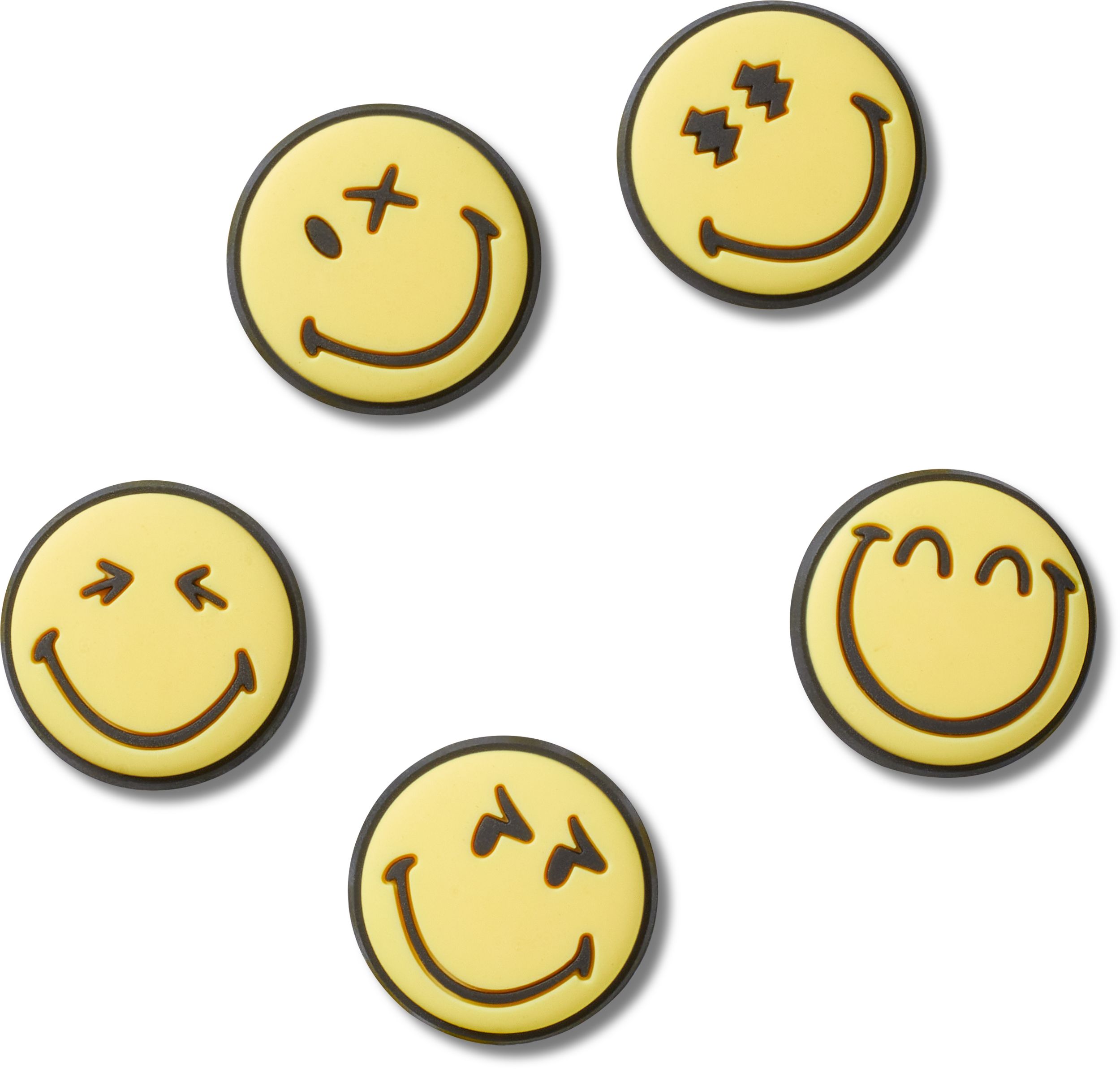 Crocs Jibbitz Smiley World 5pk