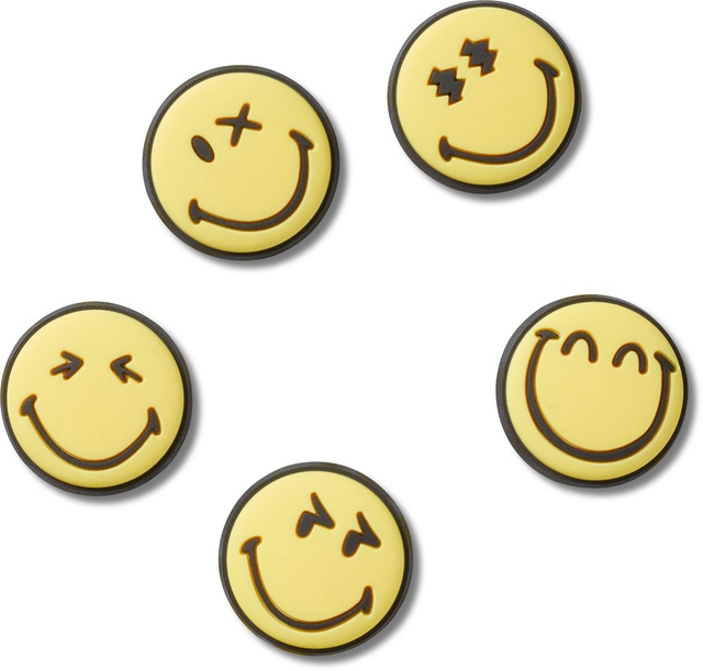 Crocs Jibbitz Smiley World 5pk