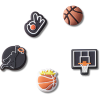 Crocs Basketball Team Jibbitz™ - 5 Pack Front_Flat