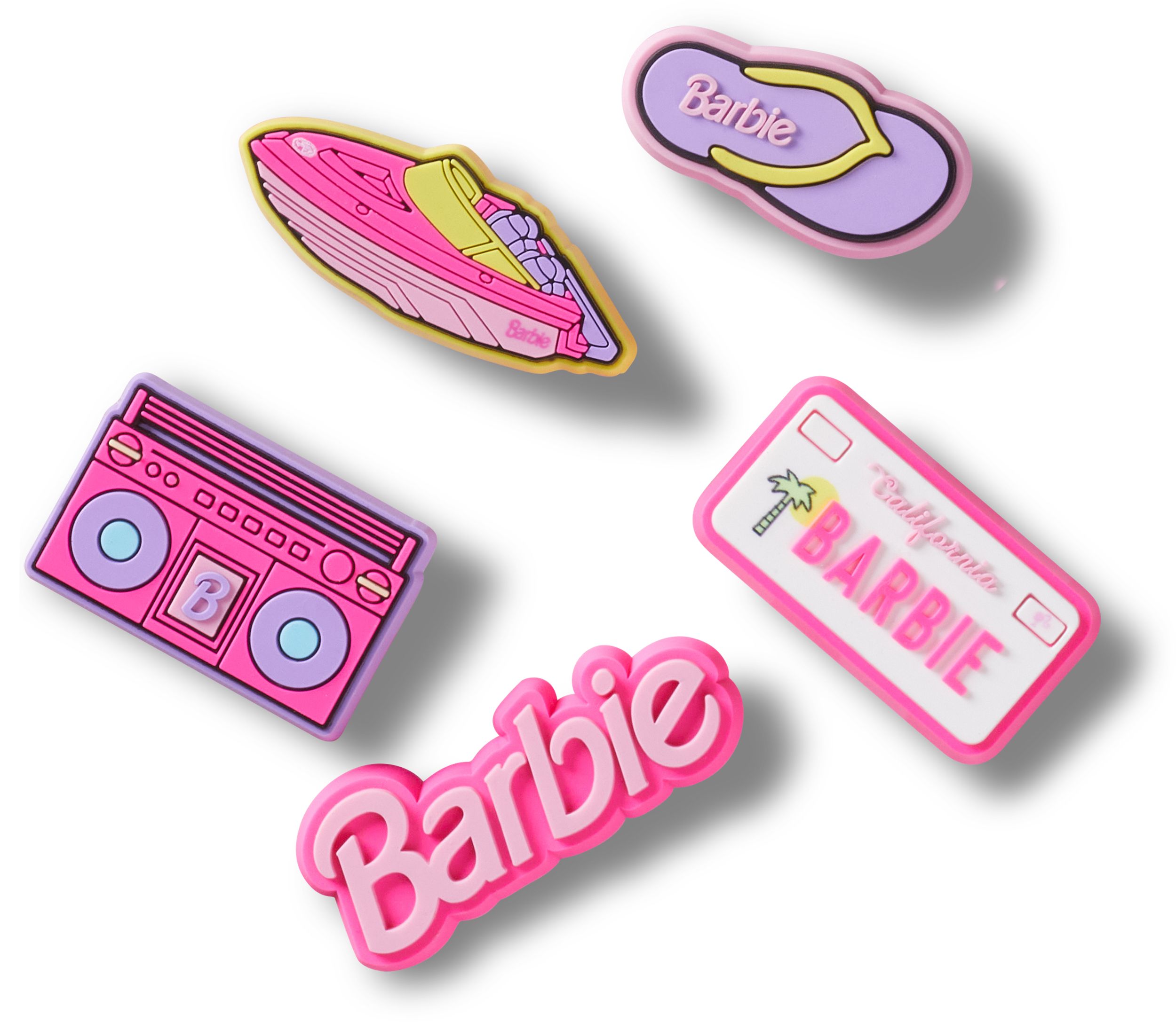Crocs Barbie Retro Jibbitz - 5pk