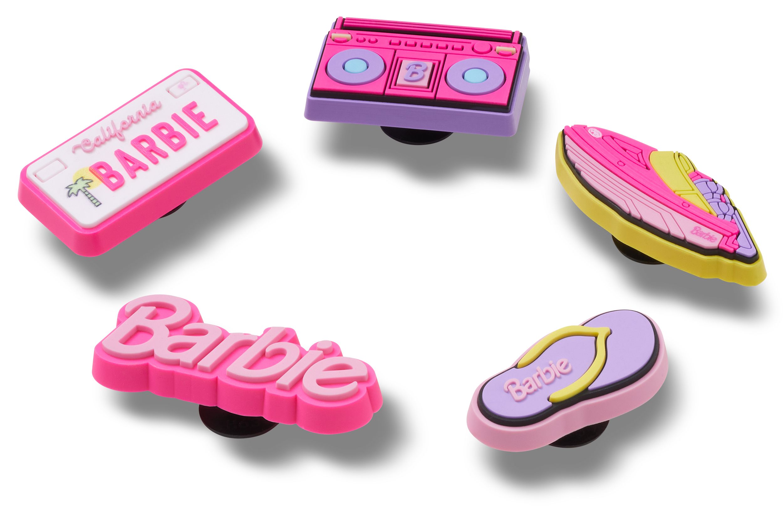 Crocs Barbie Retro Jibbitz - 5pk