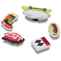 Crocs Snowboarding Jibbitz - 5pk Front_Elevated