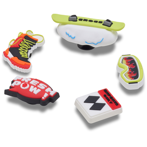 Crocs Snowboarding Jibbitz - 5pk