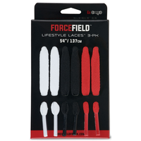 FORCEFIELD 54 Inch Lifestyle Round Shoe Laces 3-pk Front_Flat