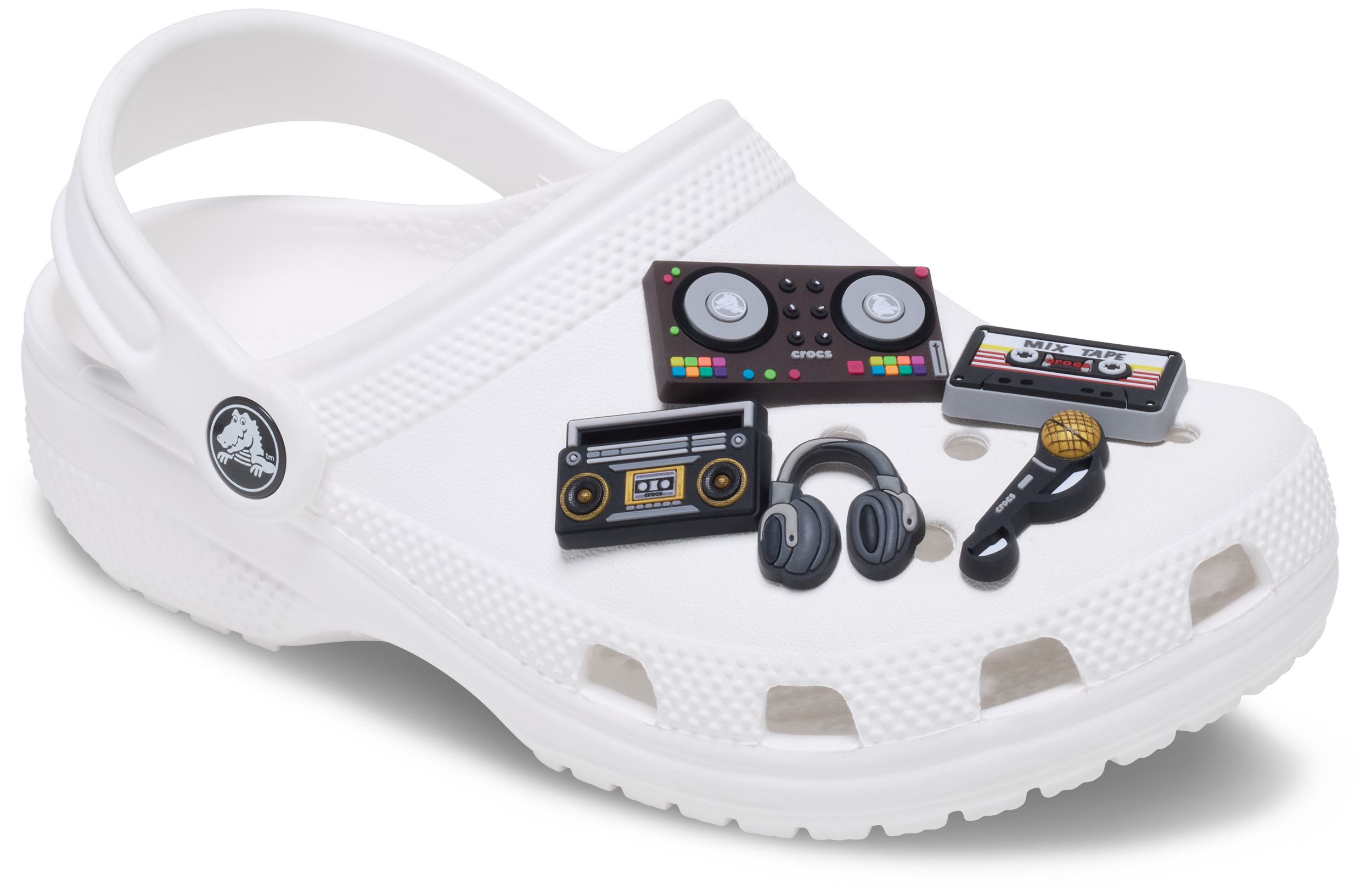 Crocs Mic Drop Jibbitz Shoe Charms 5-pk