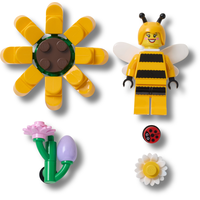 Crocs LEGO Shoe Charms Jibbitz 5-Pack Front_Flat