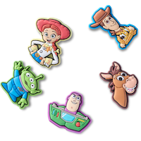 Crocs Toy Story Jibbitz  Shoe Charms 5-pk Overhead_Flat