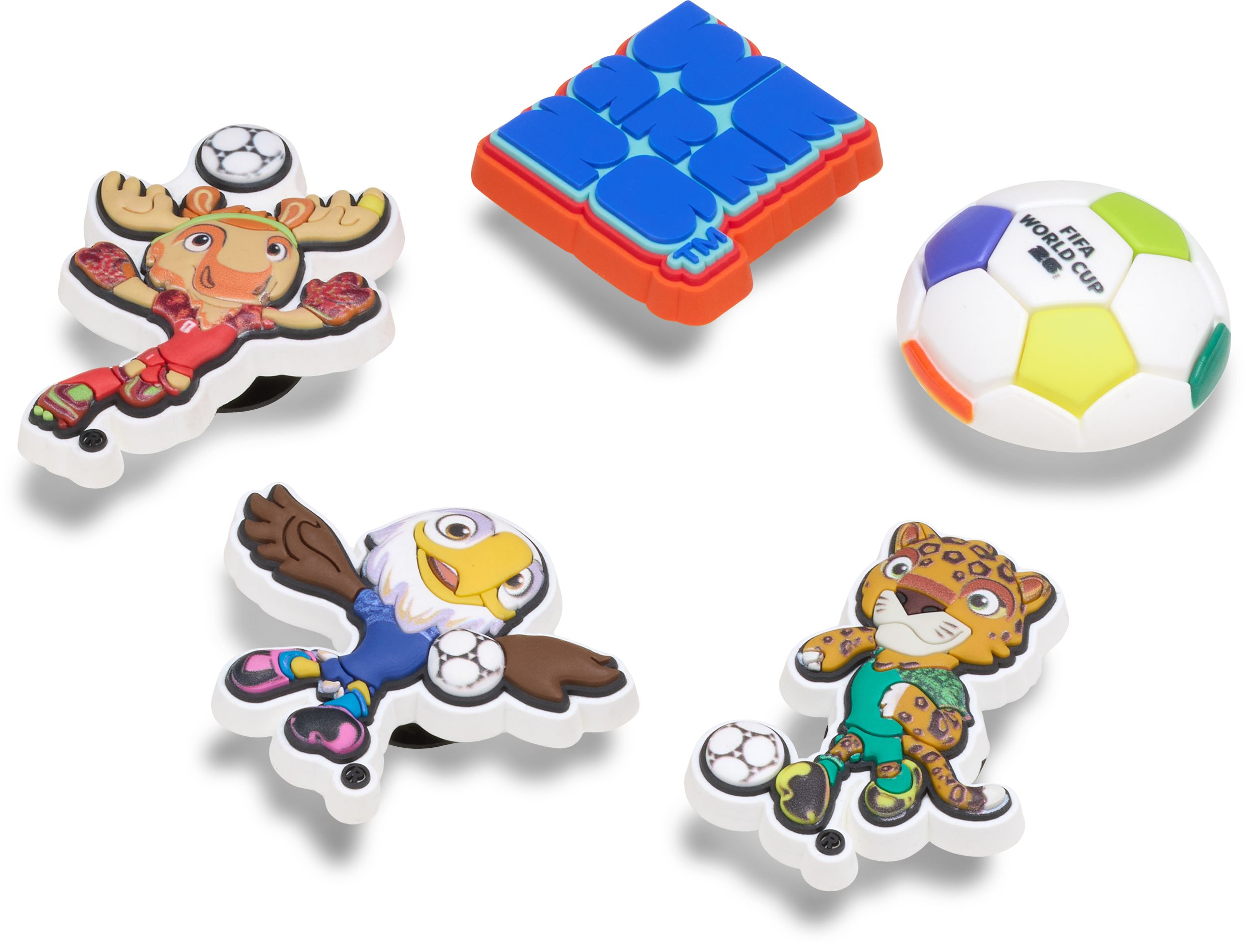 Crocs FIFA World Cup 2026™ Jibbitz 5-pk