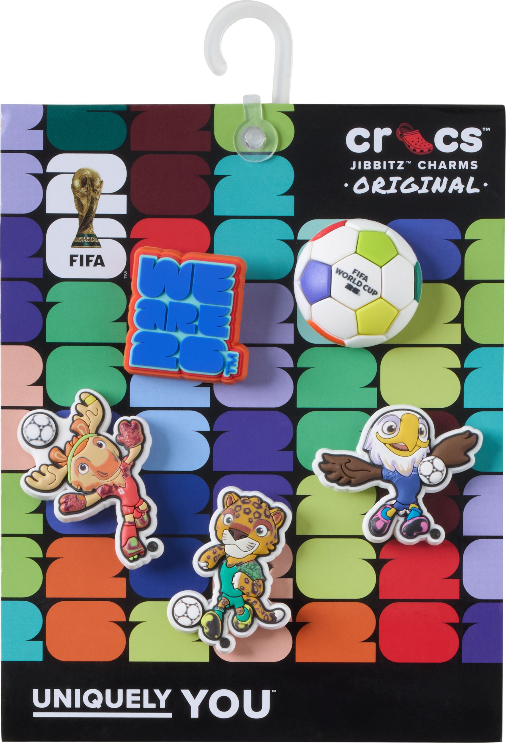 Crocs FIFA World Cup 2026™ Jibbitz 5-pk
