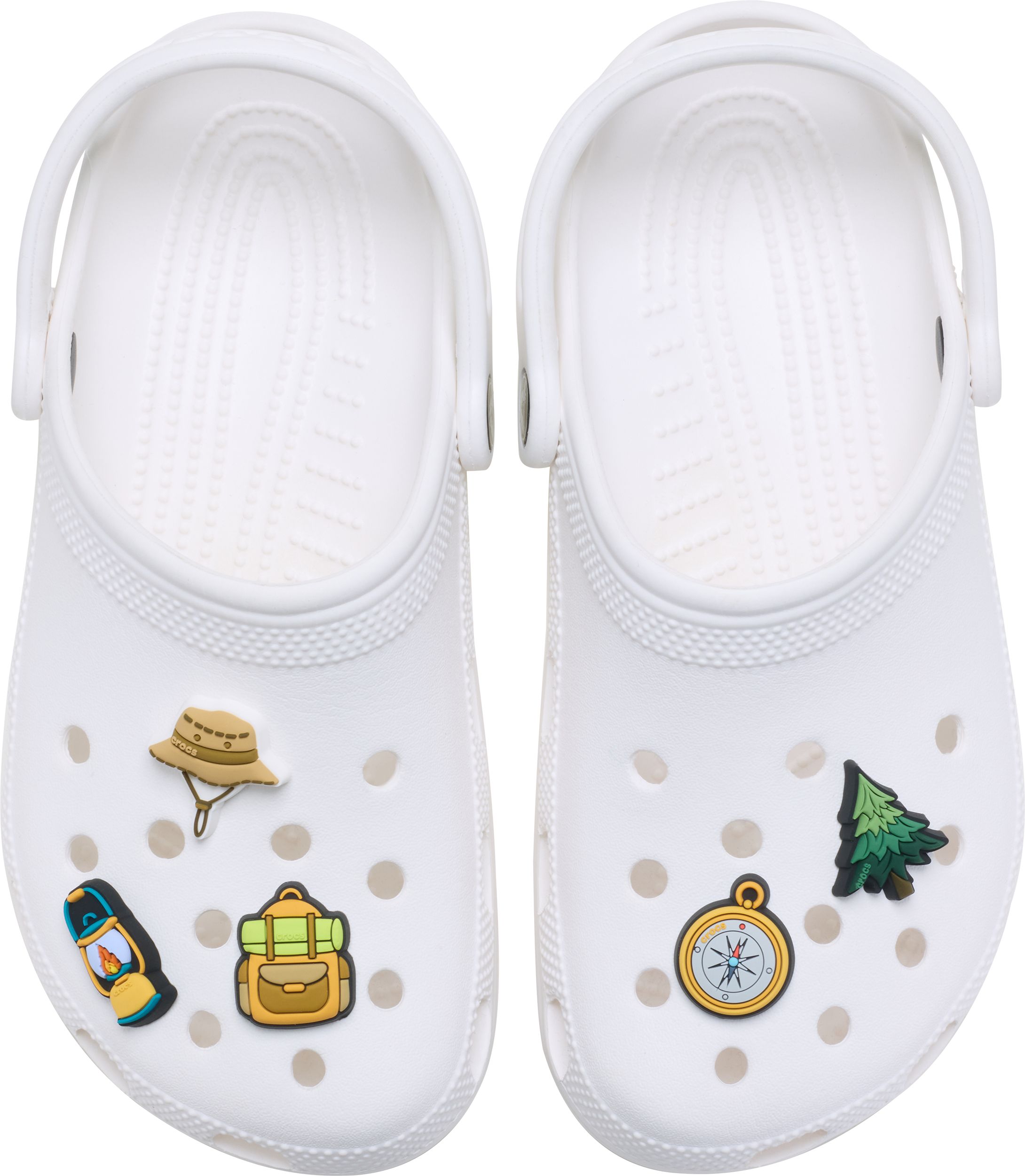 Crocs Women's Classic Crafted Clogs with Customizable Footwear Accessories