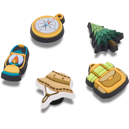 Crocs  Camp Essentials Jibbitz Charms - 5 Pk