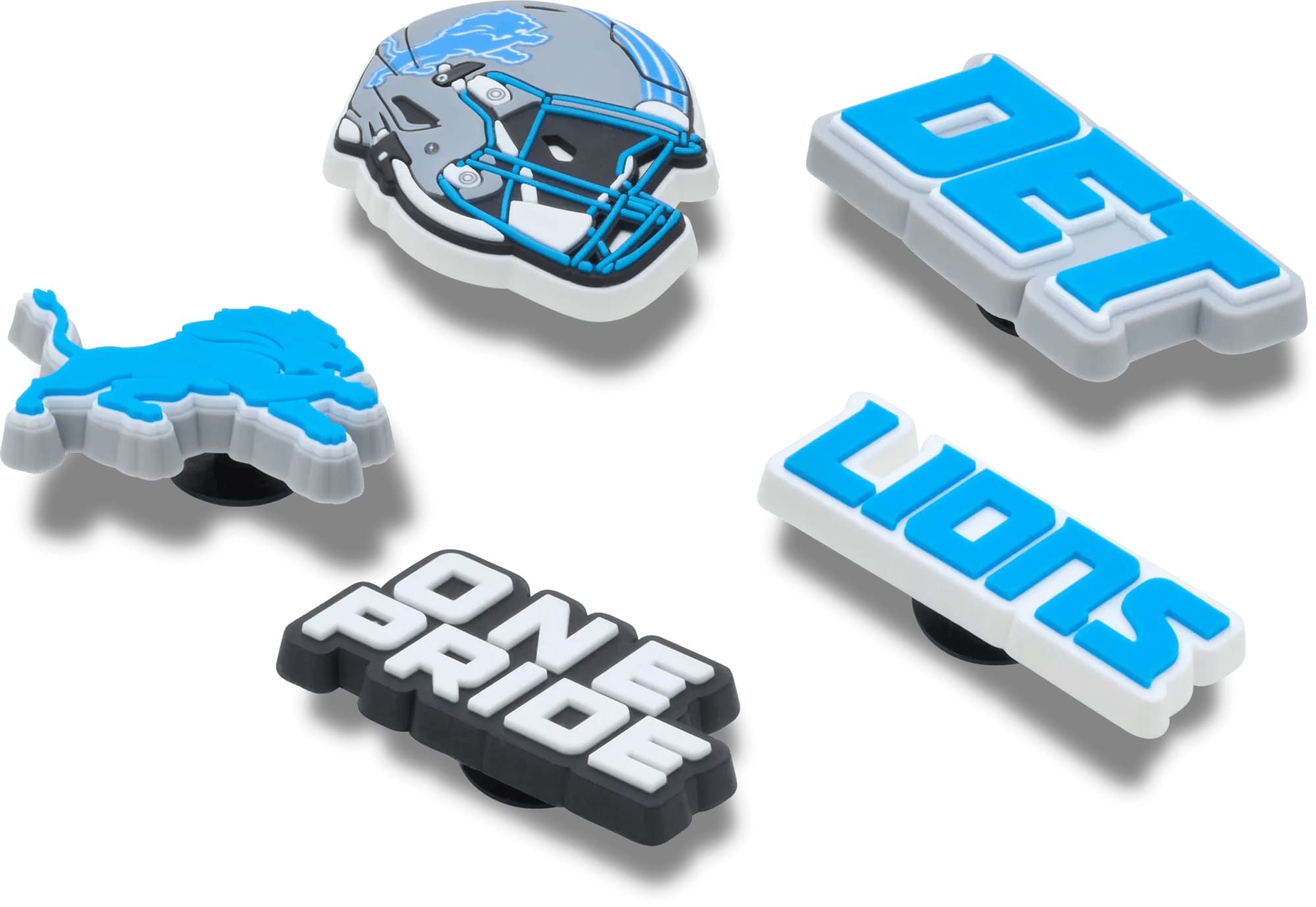 Detroit Lions Crocs NFL Jibbitz™ - 5pk