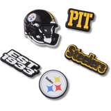 Pittsburgh Steelers Crocs NFL Jibbitz™ - 5pk Overhead_Plunge
