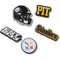 Pittsburgh Steelers Crocs NFL Jibbitz™ - 5pk