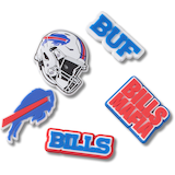 Buffalo Bills Crocs NFL Jibbitz™ - 5pk
