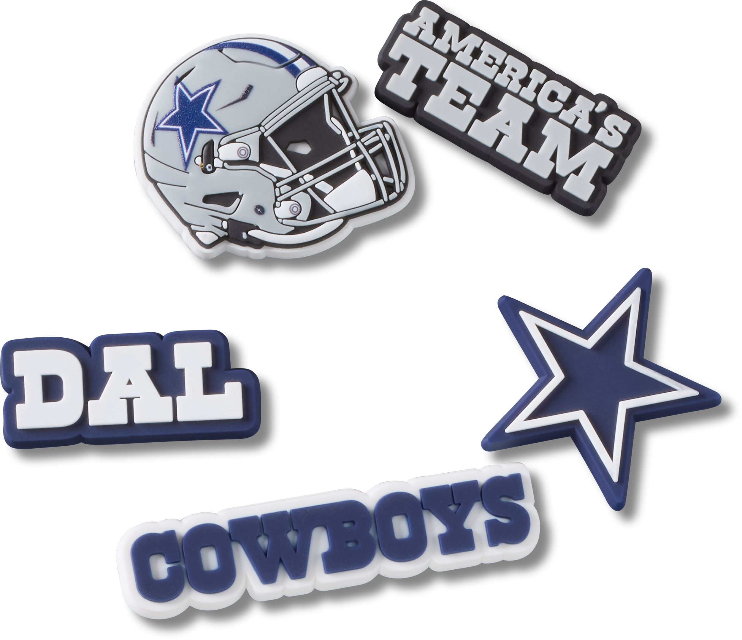 Dallas Cowboys Crocs NFL Jibbitz™ - 5pk