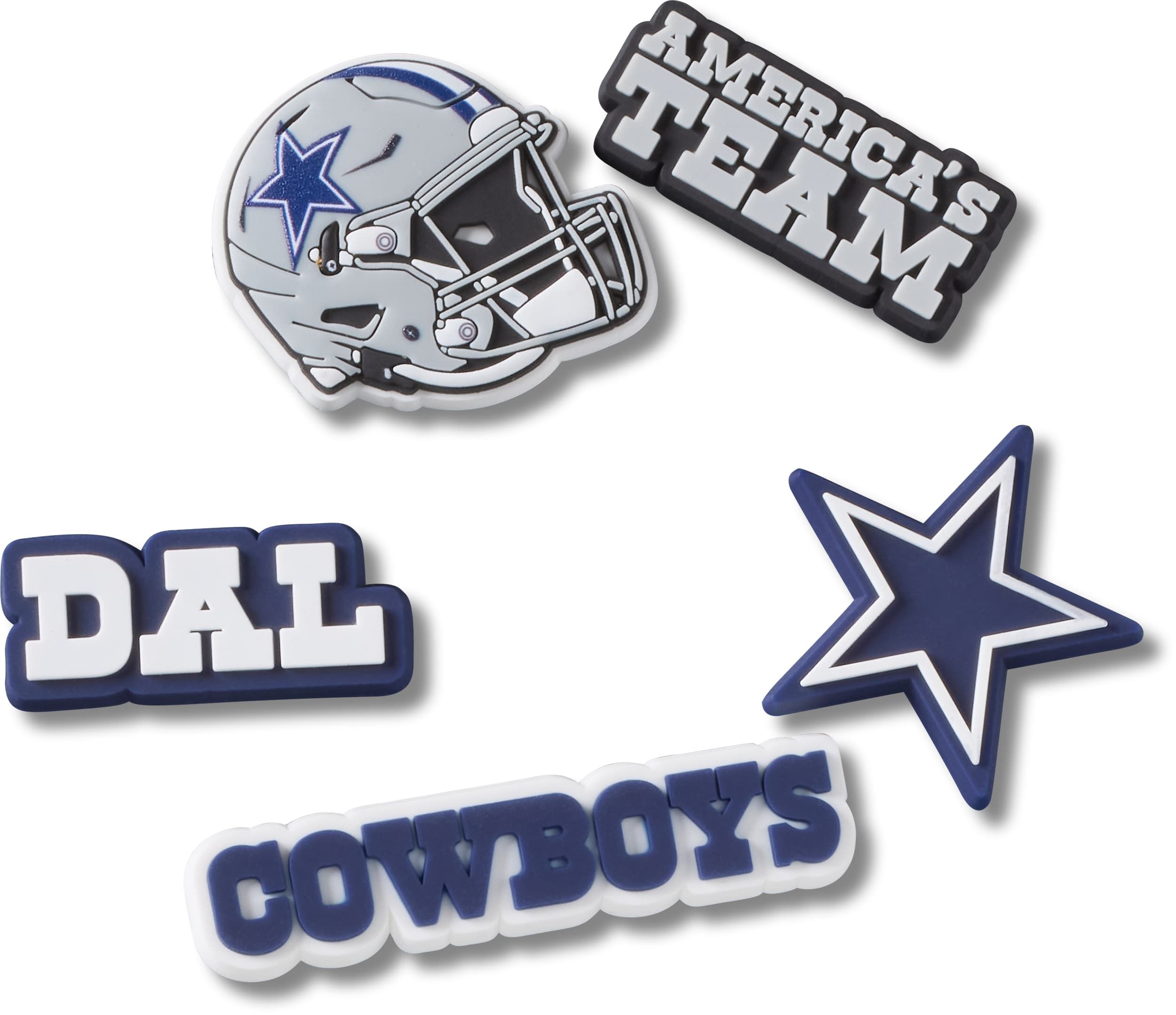Dallas Cowboys Crocs NFL Jibbitz™ - 5pk