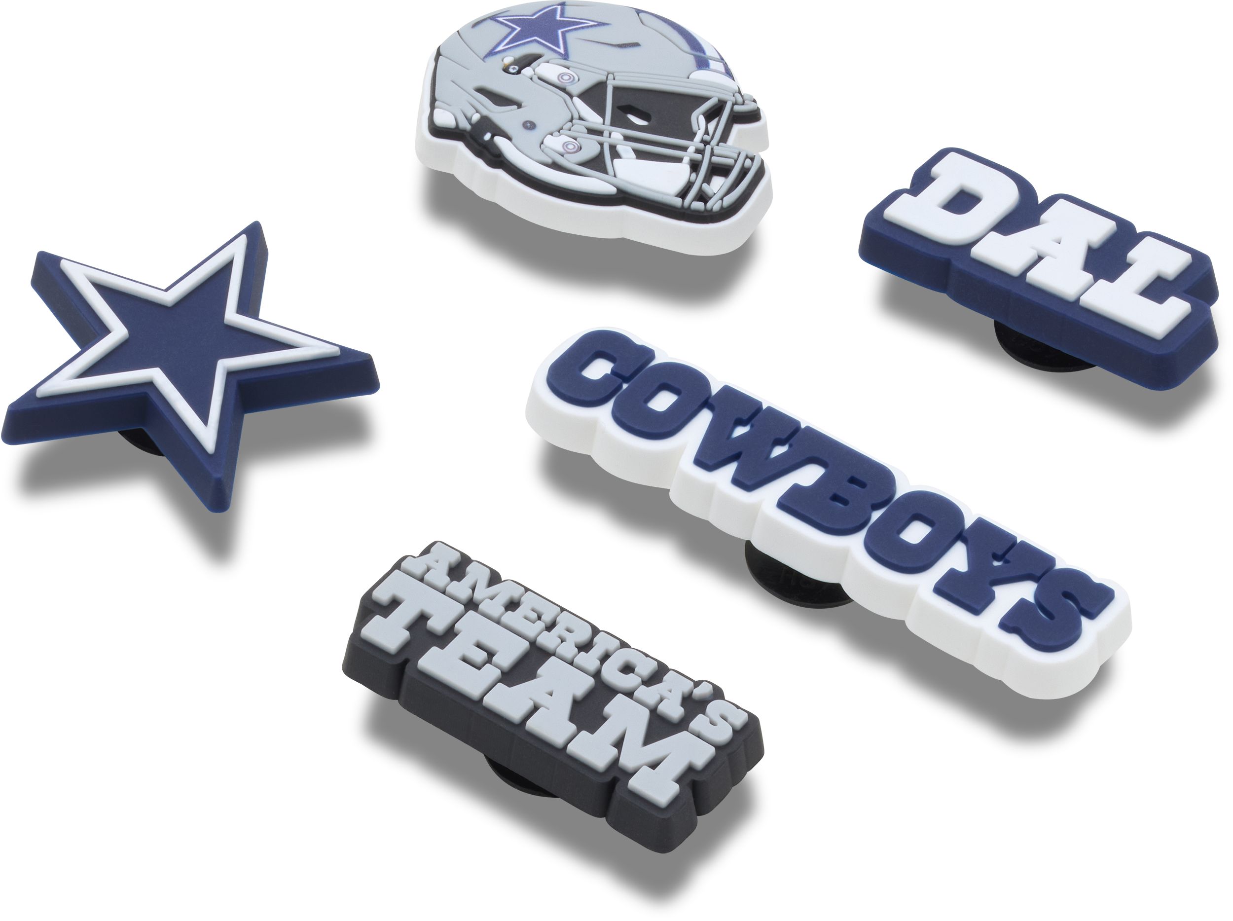Dallas Cowboys Crocs NFL Jibbitz™ - 5pk