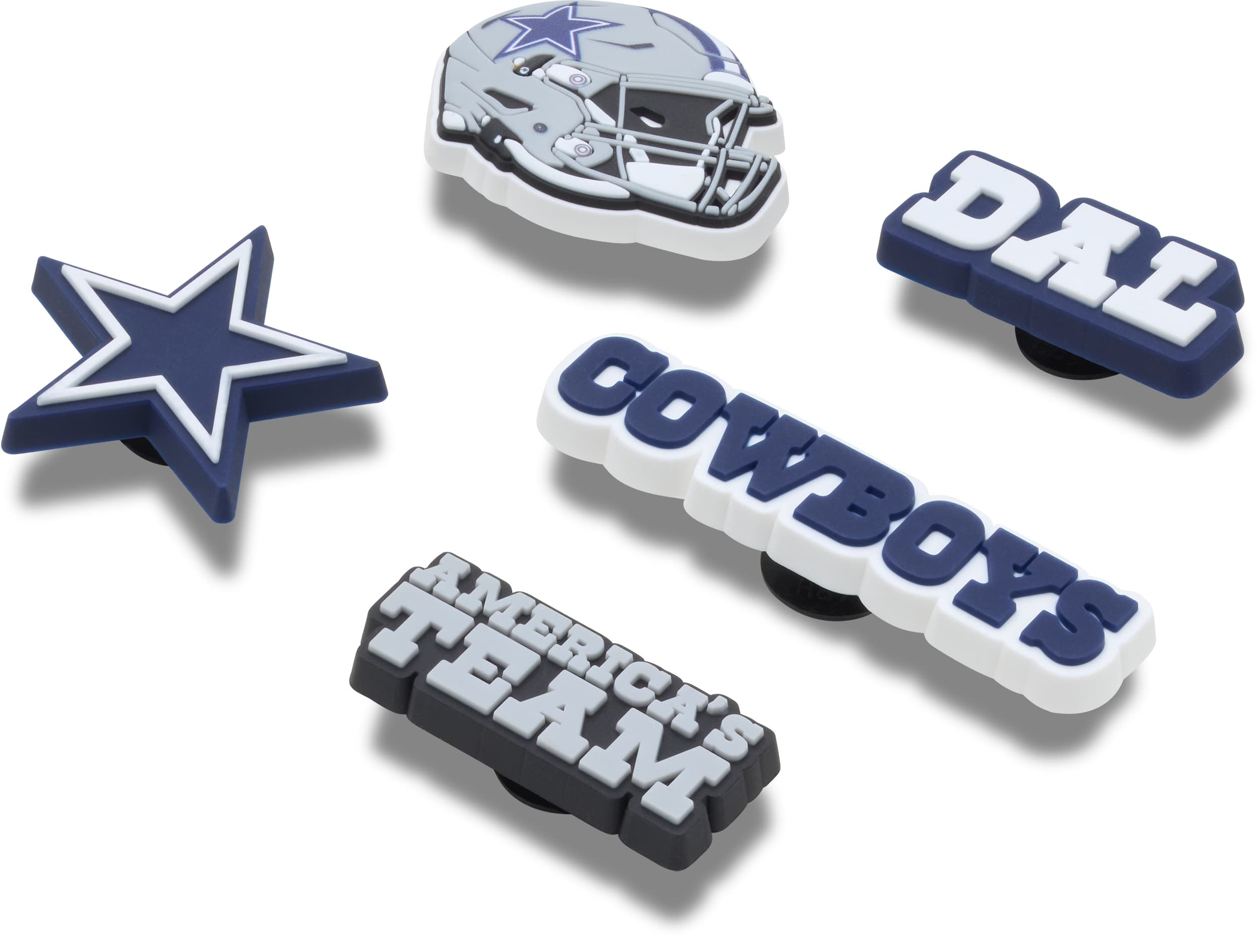 Dallas Cowboys Crocs NFL Jibbitz™ - 5pk