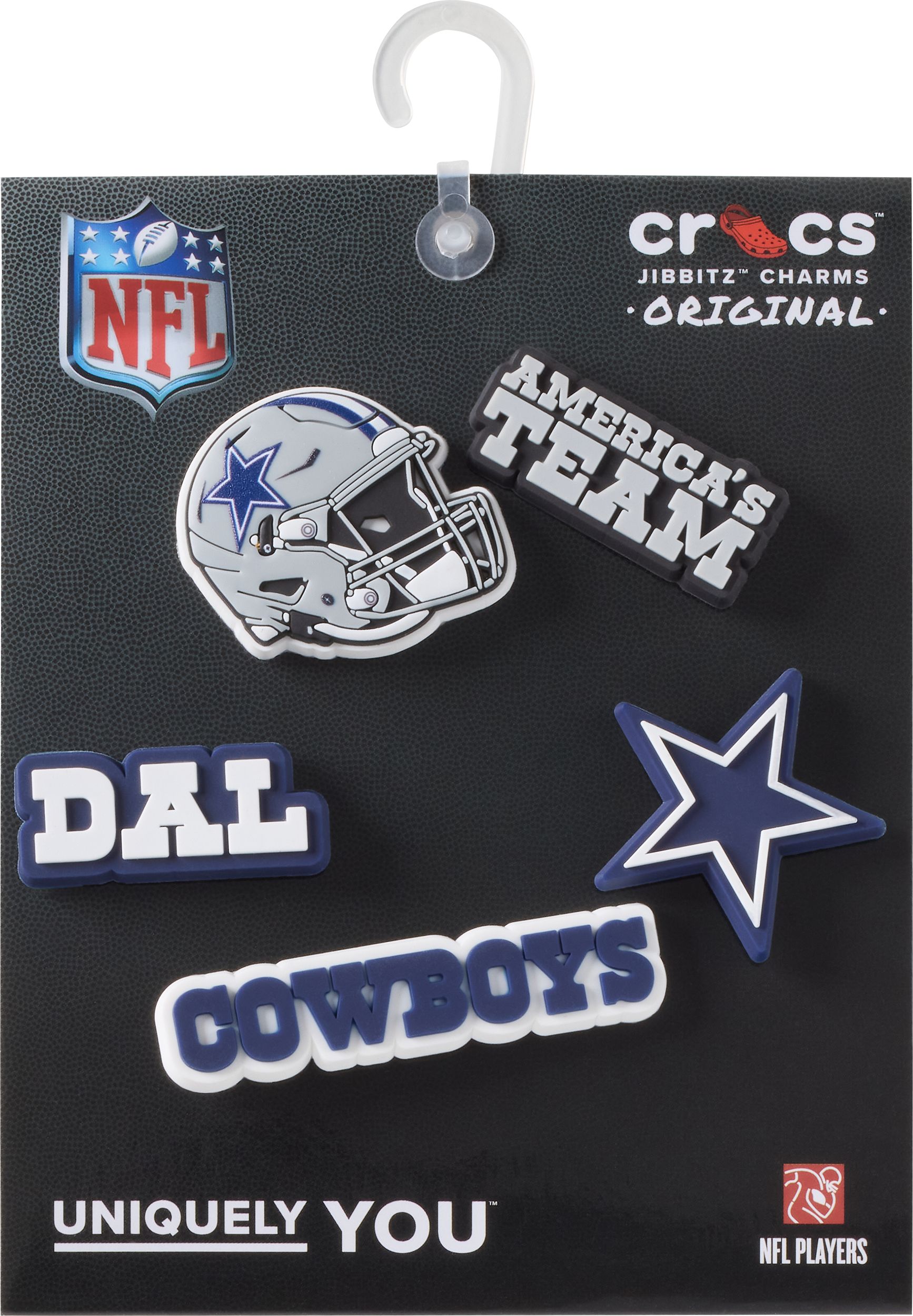 Dallas Cowboys Crocs NFL Jibbitz™ - 5pk