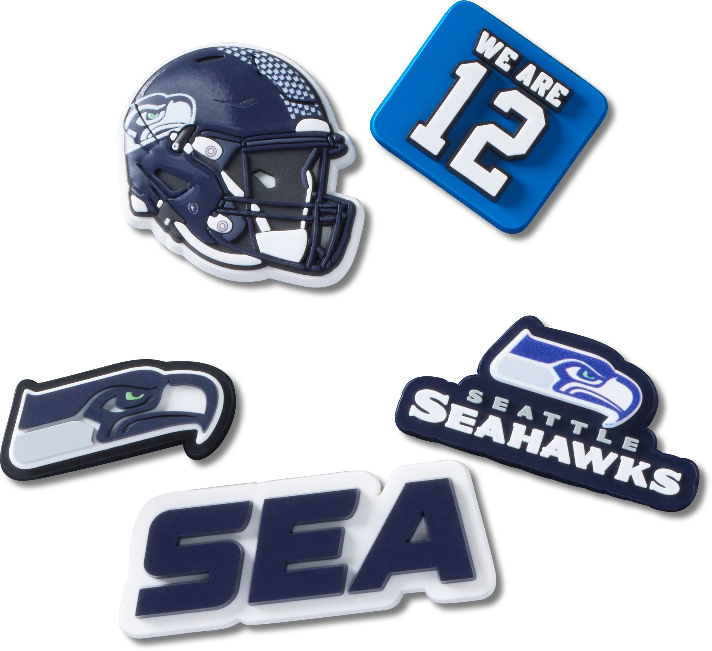 Seattle Seahawks Crocs NFL Jibbitz™ - 5pk