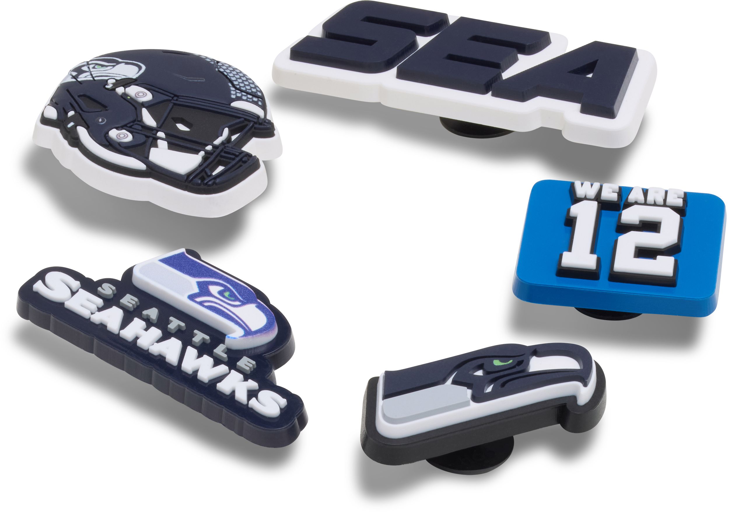 Seattle Seahawks Crocs NFL Jibbitz™ - 5pk