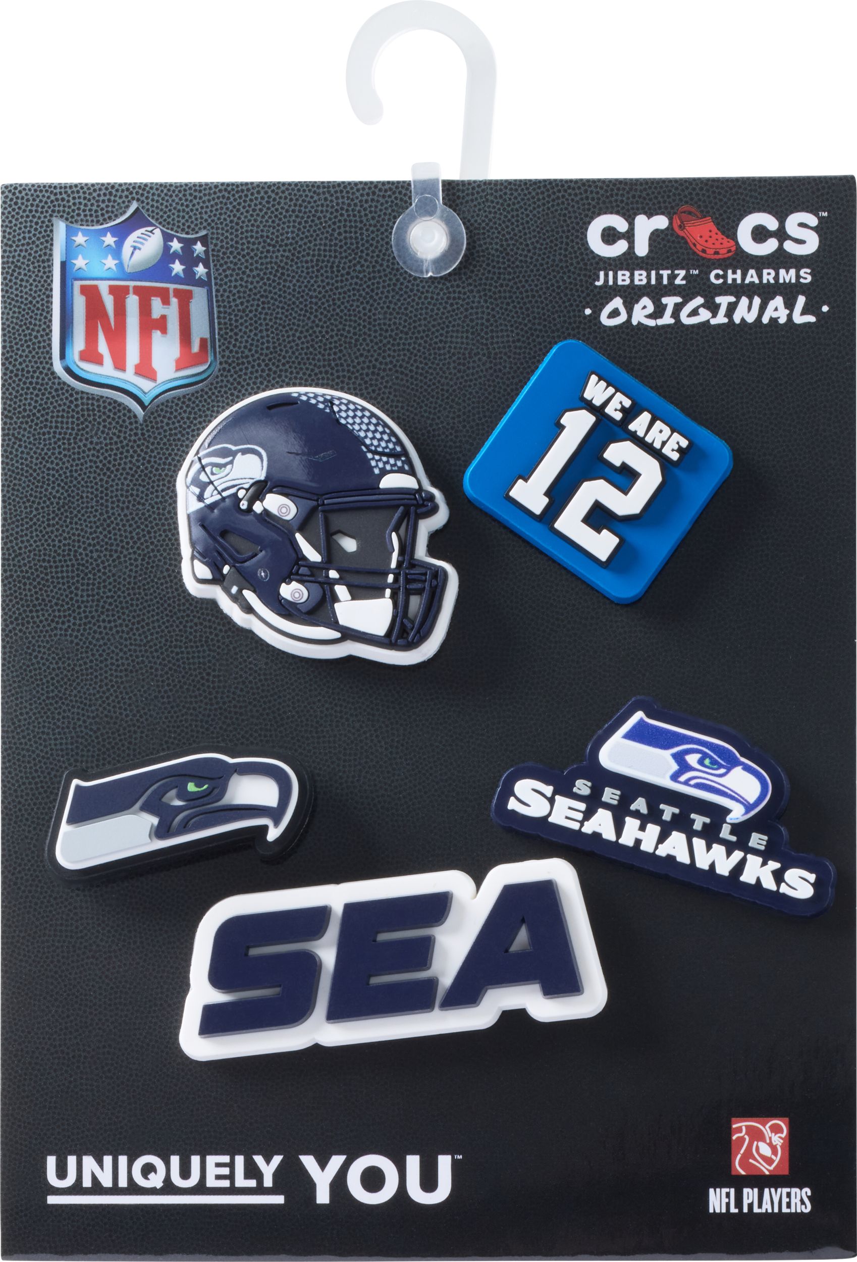 Seattle Seahawks Crocs NFL Jibbitz™ - 5pk
