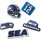 Seattle Seahawks Crocs NFL Jibbitz™ - 5pk