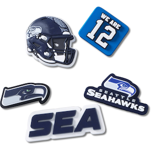 Seattle Seahawks CrocsNFL Jibbitz™ - 5pk