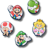 Crocs Super Mario™ Core Jibbitz™ - 5pk Overhead_Flat