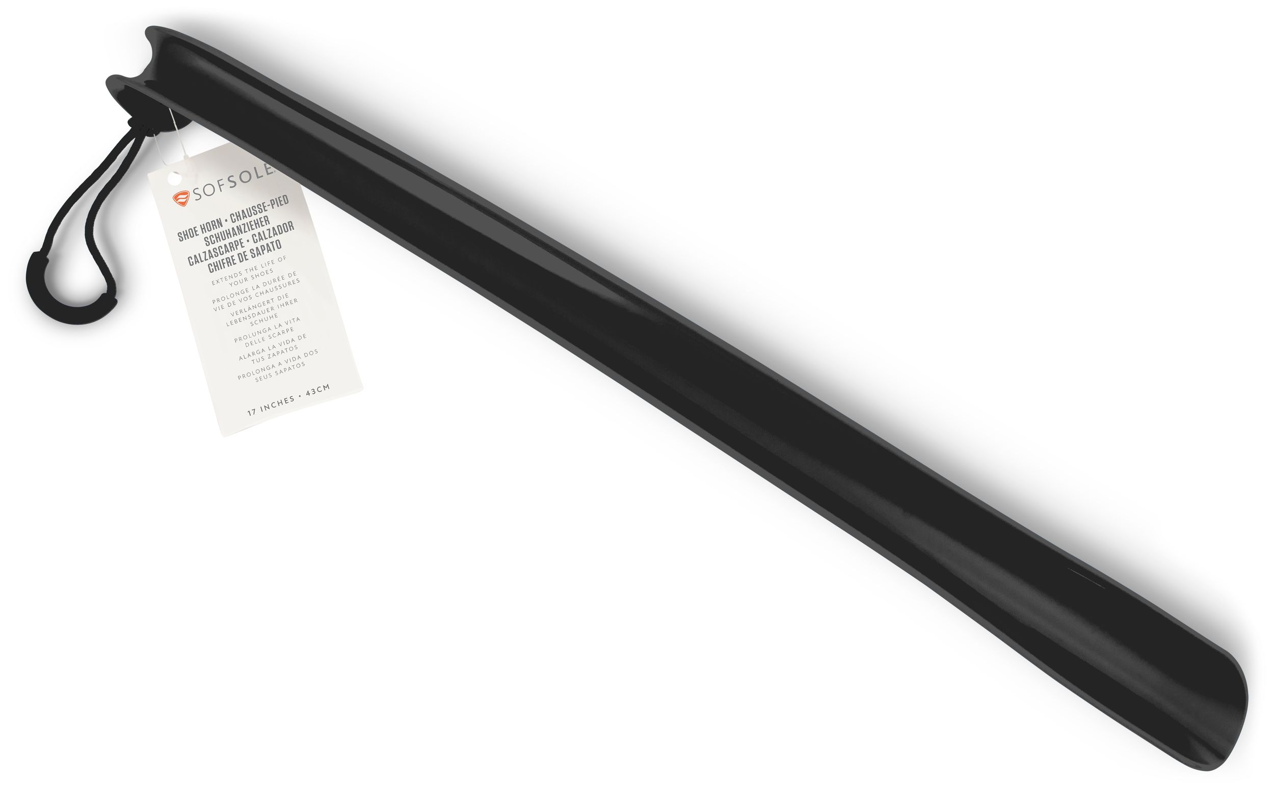 Sof Sole 18 Inch Shoe Horn Front_Flat
