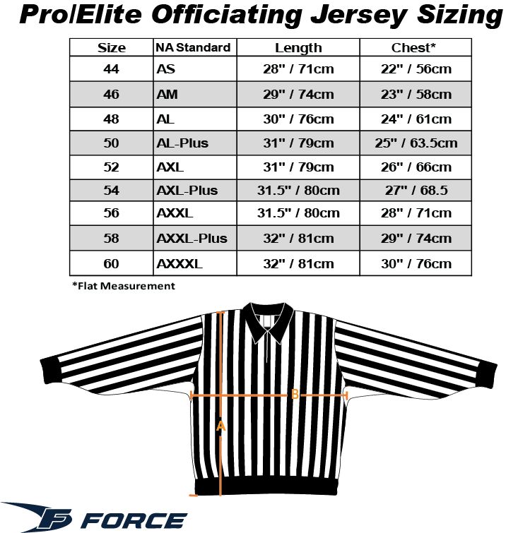 Force Elite Pro Linesman Jersey
