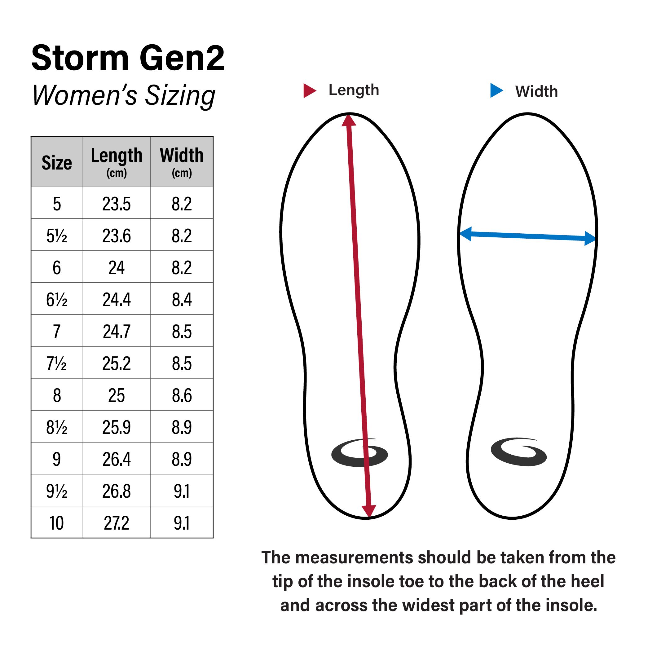 Goldline Women's G50 Storm Gen 2 Right Handed Speed 8 Shoes