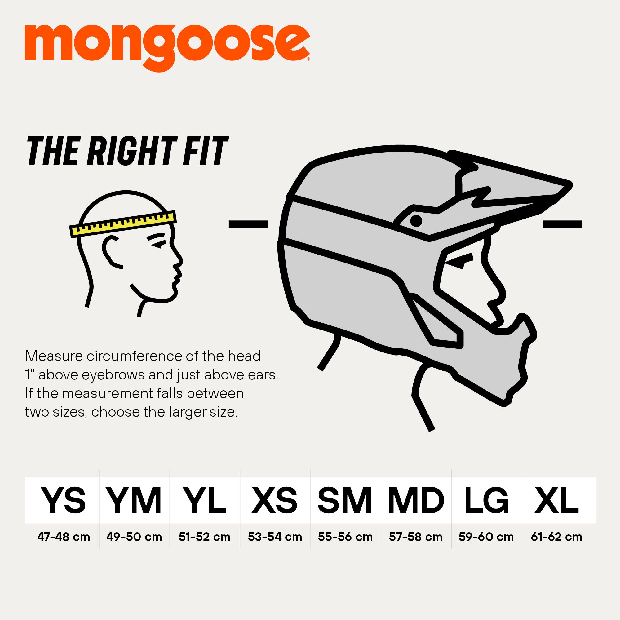 MONGOOSE Title Full Face Bike Helmet