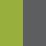 MATTE METALIC BLACK/ANO LIME