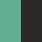 MATTE BLACK W/ GREEN REFLEX