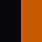 BLACK/ORANGE