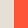 WHITE/ORANGE