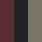 BURGUNDY/BLACK