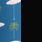 PALM-BRELLA STRIPE-DEEP WATER