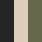 BLACK ON BEIGE