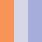 VIOLET TONE/HAZY ORANGE/SEMI PULSE LILAC