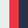 WHITE/RED/NAVY BLUE
