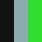 BLK/VAPOR GREEN