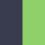 COLLEGE NAVY/ACTION GREEN