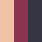 PEACOAT/RASPBERRY/APRICOT
