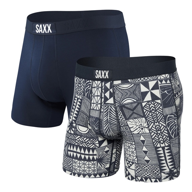 SAXX Men's Vibe Boxer Brief - 2 pk