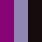 WHITE/BLACK/PURPLE